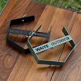 New Outdoor Mosquito Coil Tray Camping Tools Tourist Hiking Mosquito Coil Holder Camping Supplies Hanging Mosquito Coil Holder