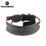 ROCKBROS Cycling Pants Leg Band Ankle Strap Adjustable Buckle High Elastic Safety Protection Leg Clip Band Cycling Trousers Band