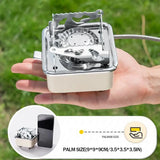 Portable Camping Stove Mini Heater Gas Stove Cookware Foldable Outdoor Gas Burner Barbecue Camping Equipment Camping Furnace