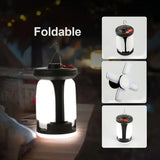 Rechargeable Solar USB LED Camping Lantern Foldable Design with 6 Light Modes Ideal for Camping & Fishing LED Lights for Camping