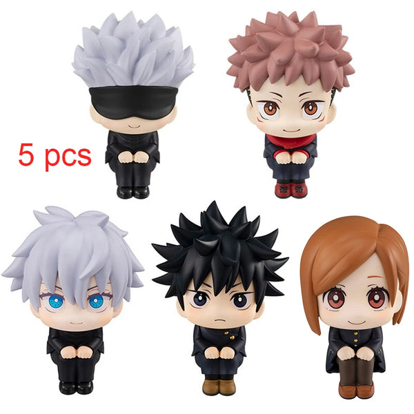 Handheld Spell Battle Handheld Q Version Tiger Staff Yuren Gojo Satoru Anime Peripheral Twisted Egg Car Doll Ornament