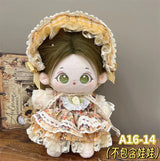 Doll Clothes For 20cm Idol Cotton Doll Outfit Accessories Bunny Onesie Jk Uniform Skirt Clothes DIY Collection Gift Without Doll