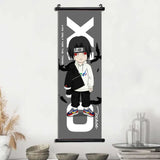 Akatsuki Hot Japanese Anime Poster Scroll Canvas Wall Hanging Painting Home Decor Itachi  Art Room Decoration Kid Gift Didara