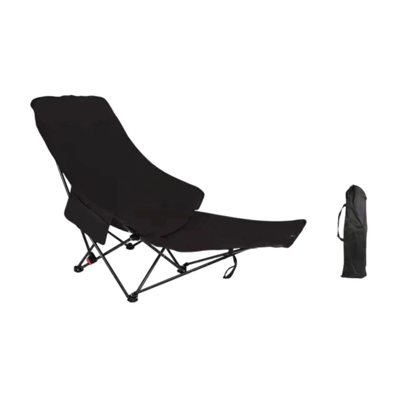 Folding Chaise Lounge Chair Reclining Chair Lightweight Foldable recliner Lounger for Camping Hiking Garden Outdoor Traveling