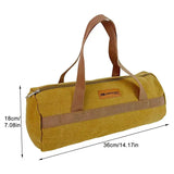 Tent Security Nails Bag Ground Nails Tote Bag Floor Nail Canvas Bag Canvas Stake Storage Bag Hammer Organizer Tent Pegs Case For