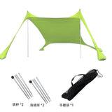 Beach Sun shade UV Resistant Camp bed Tent Outdoor Sun Shelter Canopy garden house Windproof Rope Stable with storage bag