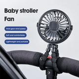 Fan Portable Desktop Folding Fan,Outdoor Baby Stroller Handheld Fan, Summer Mute Small Multifunctional Octopus Mini Fan