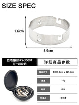 Camping Gear for BRS-3000T Super Light Pure Titanium Windproof Ring for SOTOST310 Spider Stove Adaptation Outdoor Equipment New