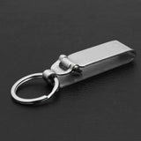 Molle Webbing Buckle Stainless Steel Keychain Waist Hanging Car Keyring Anti-Lost Keys Clip Belt Buckle Outdoor Buckle