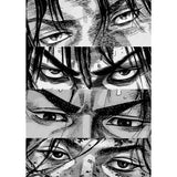 Vagabond Manga Cool Janpan Samurai Poster Sticky Wall Art Printing Waterproof Home Living Bed Room Bar Aesthetic Decor