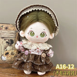 Doll Clothes For 20cm Idol Cotton Doll Outfit Accessories Bunny Onesie Jk Uniform Skirt Clothes DIY Collection Gift Without Doll