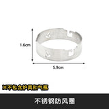 Camping Gear for BRS-3000T Super Light Pure Titanium Windproof Ring for SOTOST310 Spider Stove Adaptation Outdoor Equipment New