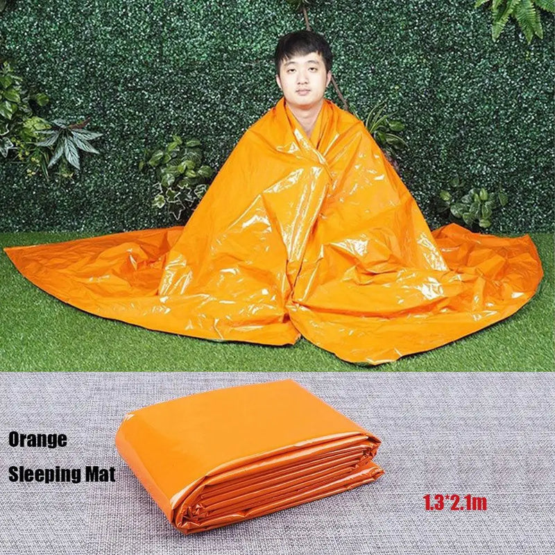 Outdoor Portable Emergency Survival Sleeping Bag Thermal Keep Warm Waterproof Blanket Camping Hiking Sun Protection