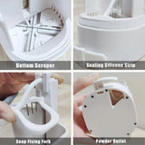 Bar Soap Grinder Grinding Soap Box Solid Soapy Bar Grinding Box Holder Creative Solid Soapy Bar Dispenser Container For Bathroom