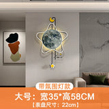 No Ticking Silent Clock Unique Design Simplicity Luminous Large Clock Luxury Aesthetics Orologio Da Parete Home Decoration