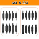 NexTool 20 Types of Hex Bit Accessory Kit Screwdriver Set for NexTool Pocket Tools E1 Flagship Captain Hand Tools Multi-tool