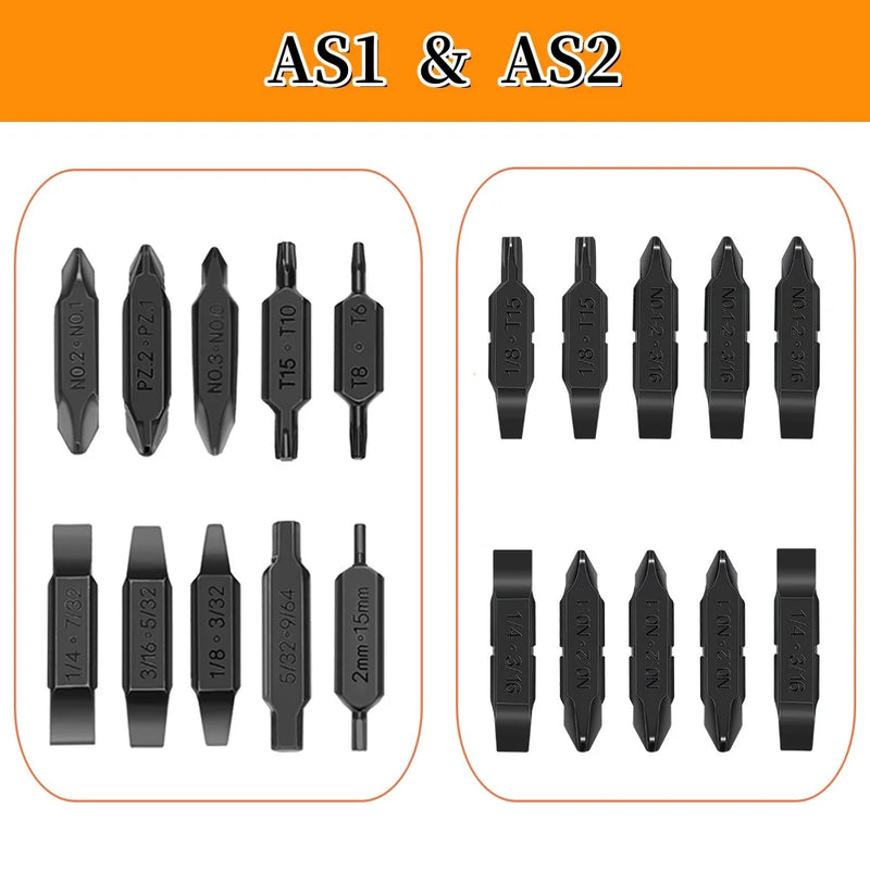 NexTool 20 Types of Hex Bit Accessory Kit Screwdriver Set for NexTool Pocket Tools E1 Flagship Captain Hand Tools Multi-tool