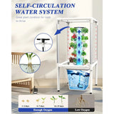 Hydroponic Growing System with Grow Lights (No Seedlings Included) |25-Plant Hydroponic System, Home Gardening System for Indoor