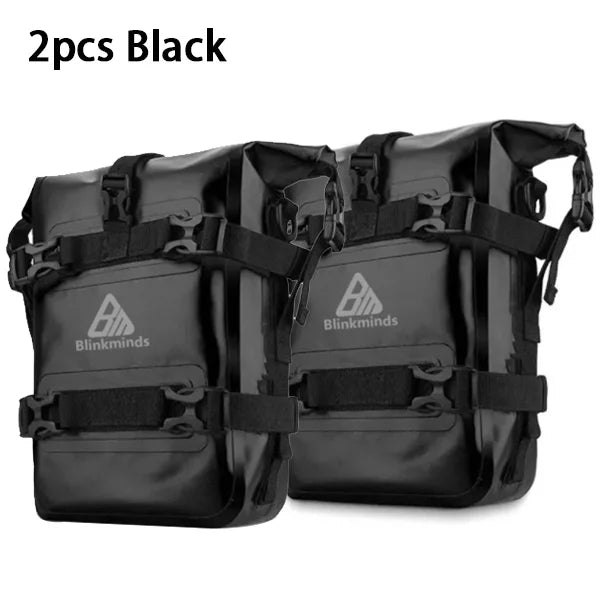 1/2PC Motorcycle Bumper Bag For BMW R1200GS R1250GS ADV For HONDA NC750X CB500X Waterproof Crash Bars Bag Bumper Repair Tool Bag