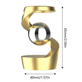 Gravity Defying Kinetic Fidget Spinners Office Desk Toy Desktop Stress Relief Toy Alloy Decompression Hypnosis Rotating Gyro