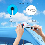 Beach Sun shade UV Resistant Camp bed Tent Outdoor Sun Shelter Canopy garden house Windproof Rope Stable with storage bag