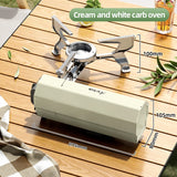Portable Integrated Card Stove Camping Gas Stove Outdoor Hiking Barbecue Travel Cooking Oven Box Type Gas Stove