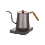 220V Gooseneck Electric Coffee Kettle Hand Brew Coffee Pot 1000W Slender Mouth Pot Temperature Control Water Jug Teapot