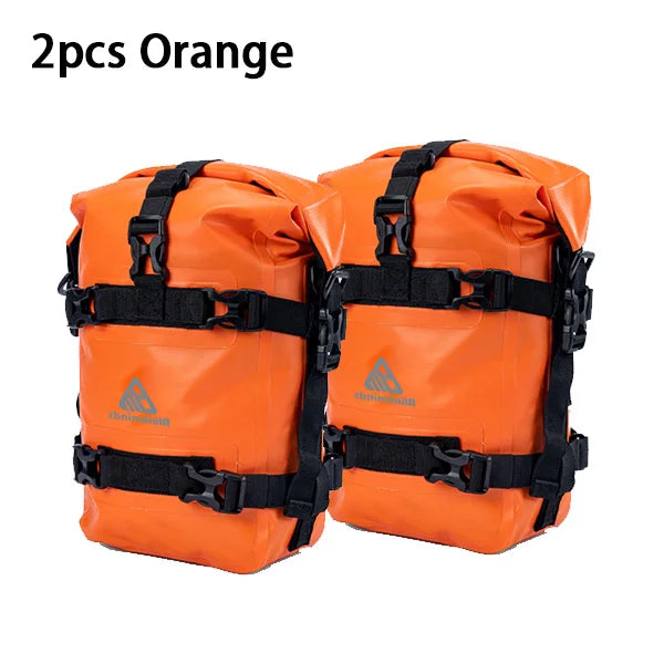 1/2PC Motorcycle Bumper Bag For BMW R1200GS R1250GS ADV For HONDA NC750X CB500X Waterproof Crash Bars Bag Bumper Repair Tool Bag