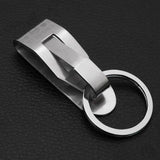 Molle Webbing Buckle Stainless Steel Keychain Waist Hanging Car Keyring Anti-Lost Keys Clip Belt Buckle Outdoor Buckle
