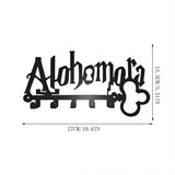 Multifunctional Iron Wall Hanging Cute Cat Key Rack Festive Atmosphere Cat Wall Rack Hook Household Key Coat Hanger Hook