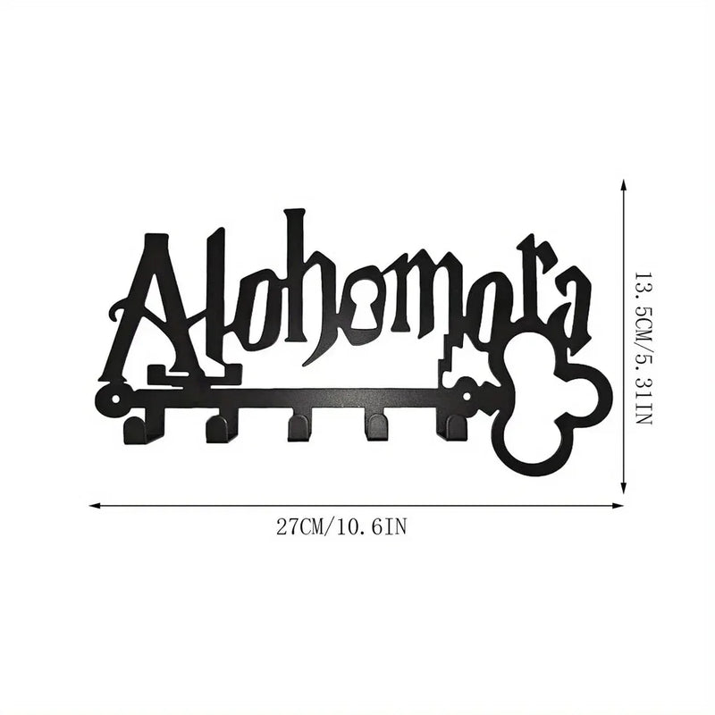 Multifunctional Iron Wall Hanging Cute Cat Key Rack Festive Atmosphere Cat Wall Rack Hook Household Key Coat Hanger Hook
