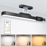 WILLED 5W Dimmable Night Light 3 Colors Adjustable Makeup Light with 2500mAh Rechargeable Under Cabinet for Closet Bedside Desk