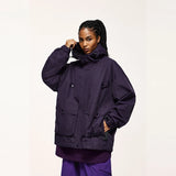 INFLATION Spring Outdoor Waterproof Hiking Jackets Uniesx Multi Pockets Cargo Jacket