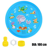 100/170cm Children Play Inflatable Water Sprinkler Pad Beach Spray Mat Outdoor Game Toy Lawn Swimming Pool Mat Kids Toys
