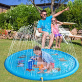 100/170cm Children Play Inflatable Water Sprinkler Pad Beach Spray Mat Outdoor Game Toy Lawn Swimming Pool Mat Kids Toys