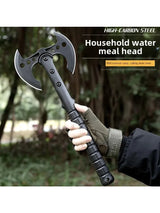 New Outdoor EDC Portable Multifunctional Engineer Axe Camping Survival Tactical Axe Mountaineering Firefighting Hammer Car Tools