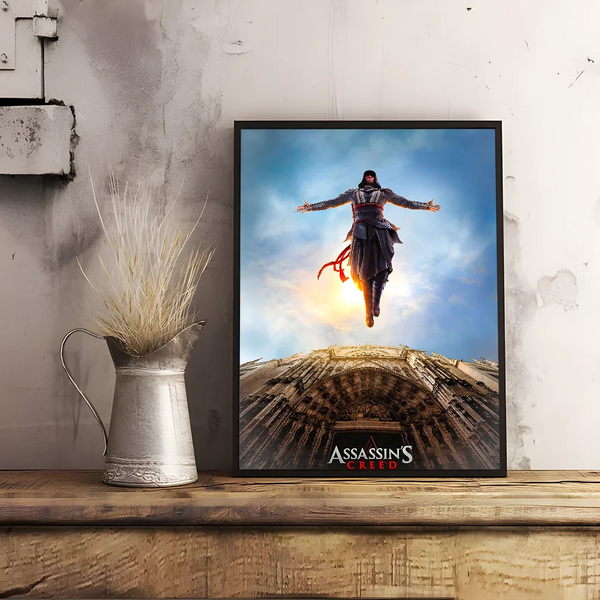 A-Assassins C-Creeds Cool Game Poster Corridor Wall Art Printing Waterproof Home Living Bed Room Decor