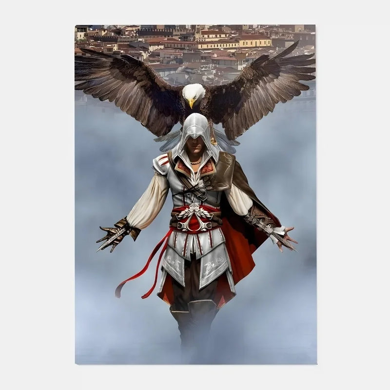 A-Assassins C-Creeds Poster HD art sticky wall waterproof home living room bar decoration
