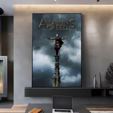 A-Assassins Creed Games Poster HD art sticky wall waterproof home living room bedroom bar aesthetic decoration