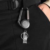 Kevlar Fiber Rope Camping Telescopic Burglar Chain Key Holder Tactical Keychain Outdoor Key Ring Return Retractable Key Chain