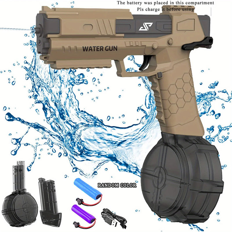 Electric Water Gun Pistol,434CC+58CC,Automatic High Performance Spray Gun,Water Blaster Summer Swimming Pool Beach Outdoor