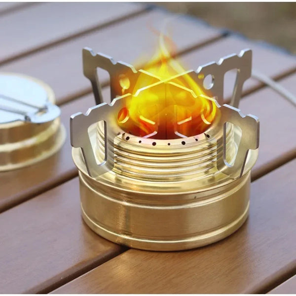 A Pair Camping Alcohol Stove Cross Stand Titanium Boiler Rack Portable Tools Thermostability Outdoor Travel Card Furnace Support