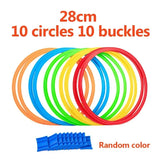 New Outdoor Kids Funny Physical Training Sport Toys Lattice Jump Ring