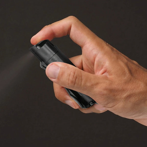 20ml Multipurpose Pepper Spray Keychain Reusable Self Defense Pepper Spray Plastic Pressure-Type Mini Keyrings Defend Tool