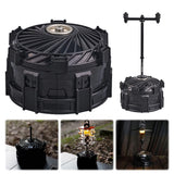 Magnetic Camping Flat Gas Can Cover Waterproof Gas Tank Protective Cover Fuel Cylinder Storage Case for G2 Flat Gas Tank
