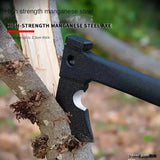 2024 New Discounted multifunctional camping tactics, outdoor jungle cutting, logging, firefighting, camping, vehicle mounted axe