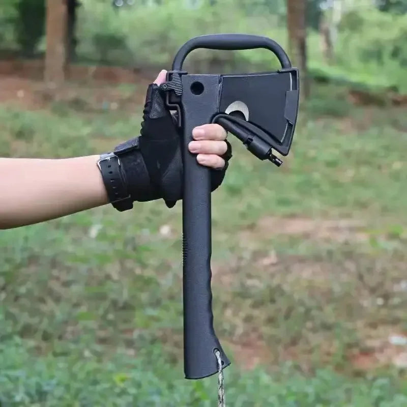 2024 New Discounted multifunctional camping tactics, outdoor jungle cutting, logging, firefighting, camping, vehicle mounted axe
