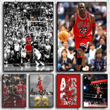 M-Michael J-Jordan Poster HD art sticky wall waterproof home living room bedroom bar aesthetic decoration