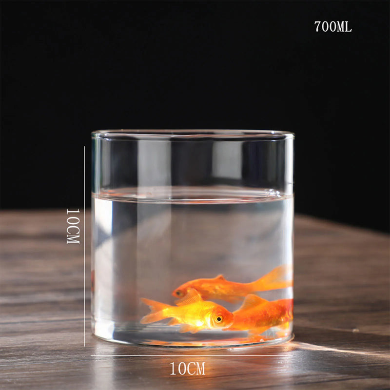 Hydroponics Plants Desktop Glass Planter Vase Glass Vase Transparent Cylinder Flower Vase Bedroom Desktop Home Decoration