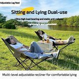 Folding Chaise Lounge Chair Reclining Chair Lightweight Foldable recliner Lounger for Camping Hiking Garden Outdoor Traveling